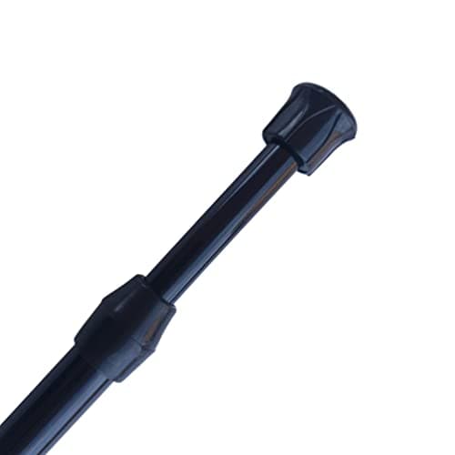 Adjustable Tension Curtain Rods for Windows, Cabinets, Closets (3-Pack)