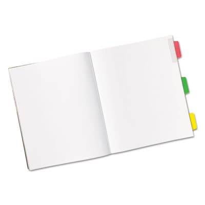 Avery Margin Ultra Tabs, 24 Assorted Pastel 2.5" x 1" Writable Page Markers