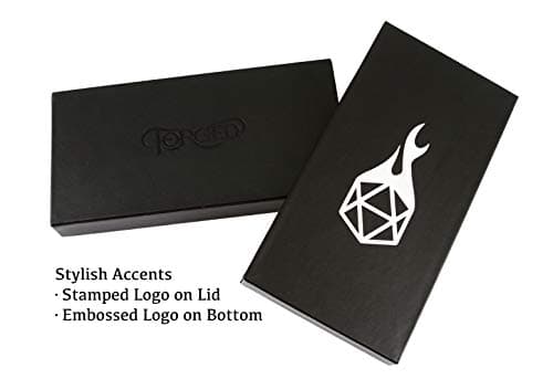 Forged Dice Co. Dual Dice Tray with Staging - Gray - Perfect for D&D and RPG Gaming