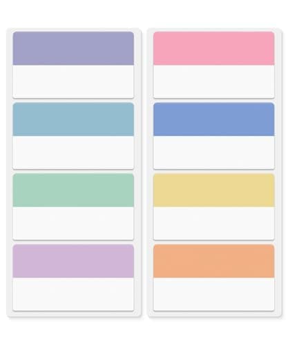 Mr. Pen 240 Pcs Pastel Sticky Index Tabs for Notebooks Binders Books