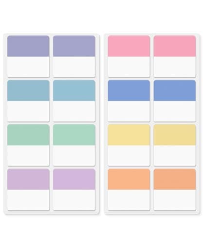 Mr. Pen 240 Pcs Pastel Sticky Index Tabs for Notebooks Binders Books