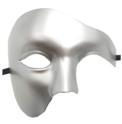 Coolwife Phantom of the Opera One-Eyed Masquerade Mask Costumes