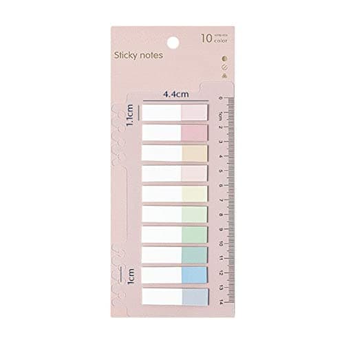 Morandi Sticky Note Tabs, Colored Book Markers for Annotating and Categorizing