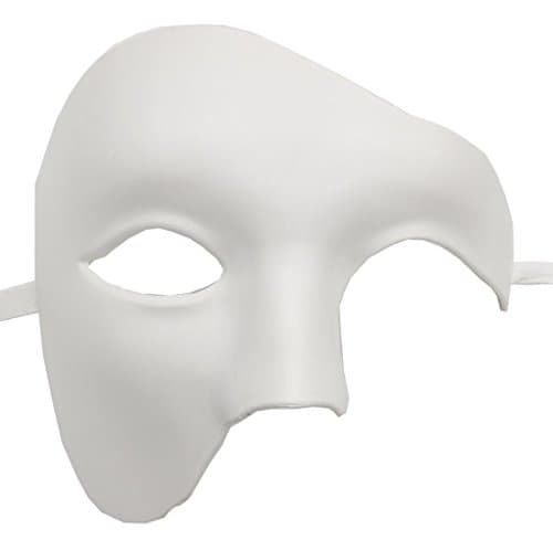 Coolwife Phantom of the Opera One-Eyed Masquerade Mask Costumes
