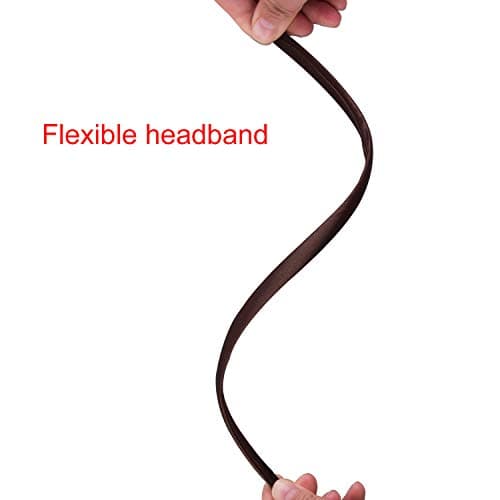 Duufin 40 Pieces Colorful Satin Headbands for Girls