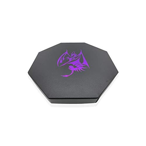 Norse Foundry Purple Dragon 8" Octagon D&D Dice Tray - Storage Lid Included