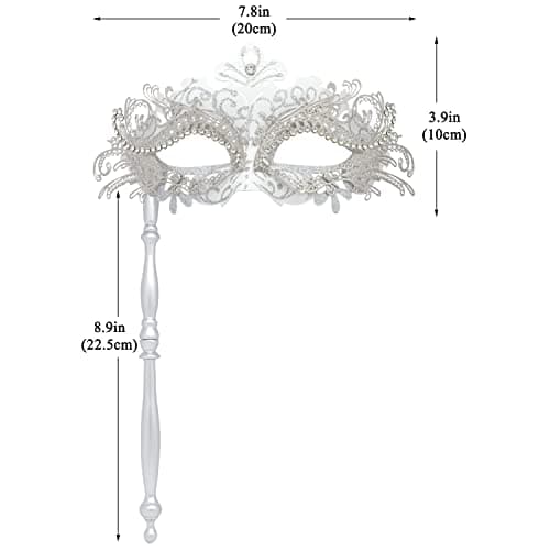 Coddsmz Venetian Mask for Women's Halloween Costume