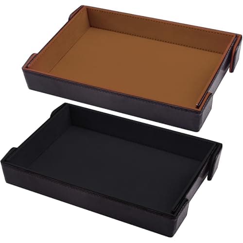 SIQUK Gray Violet Magnetic Dice Tray for D&D RPG Games