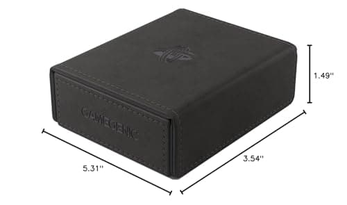 Gamegenic Token Keep - Premium Storage Box for Dungeon 1100+ & S 550+, Holds Dice & Cards, Black