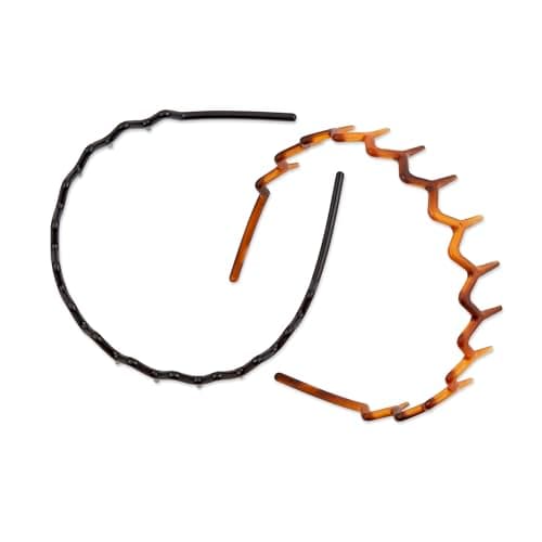 Effortless Beauty Headbands, 1-Inch Wide, 2-Count