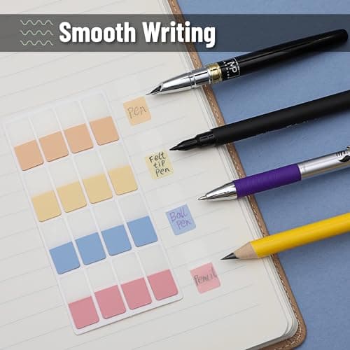 Mr. Pen 480 Pcs Pastel Sticky Index Tabs for Notebooks and Binders