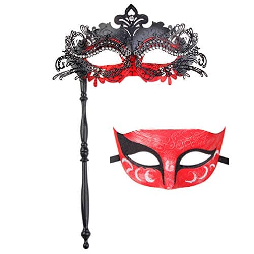 Couple Venetian Masquerade Mask