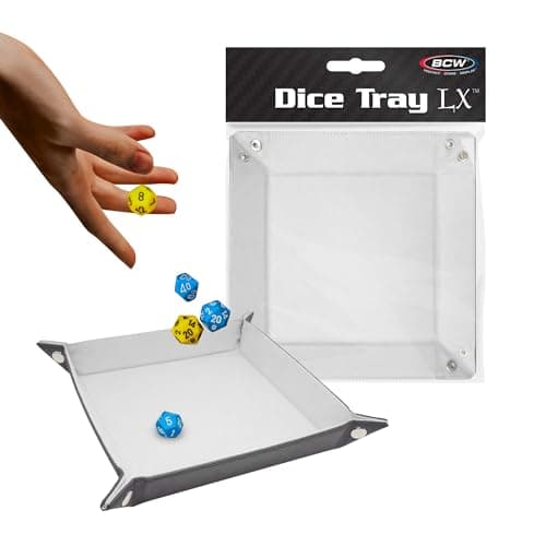 BCW Green 7x7 Inch Dice Tray for Dungeons and Dragons