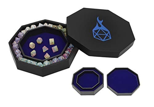 Forged Dice Co. Dice Arena Rolling Tray & Storage for Any Dice Game, D&D & RPG