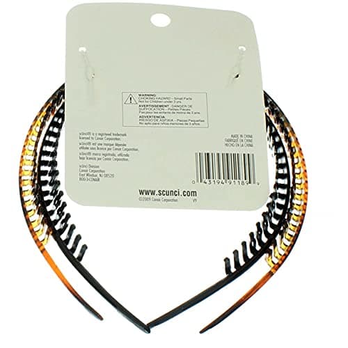 Scunci 2.5 cm comfort hold hair headbands - 6 ea