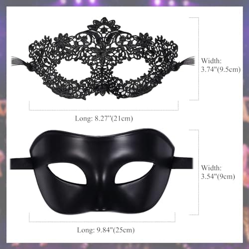 OIDEA Roman Greek Mask for Couple Halloween Party Costume