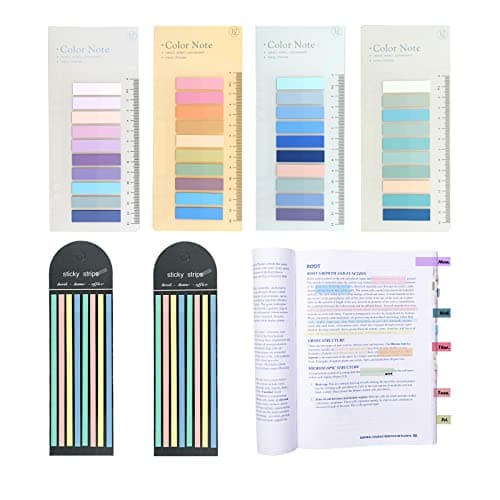 WSCHU 104 Color Morandi 2320pcs Book Tabs & Page Markers
