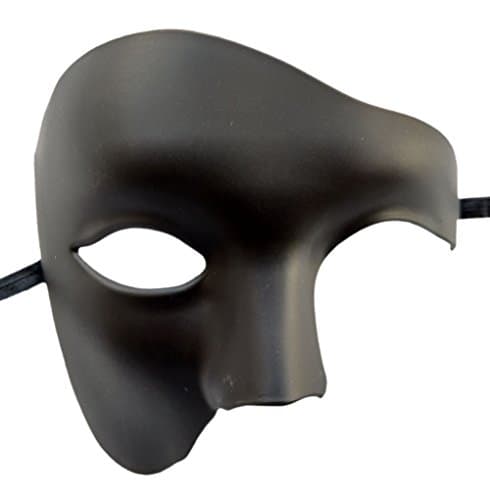 Coolwife Phantom of the Opera One-Eyed Masquerade Mask Costumes