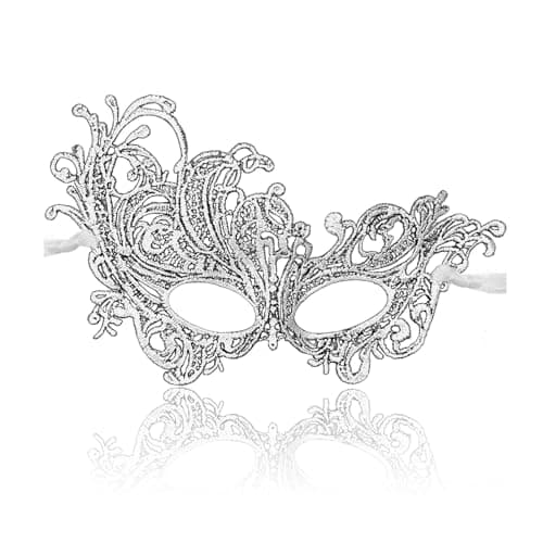 Kooirsp Soft Lace Women's Masquerade Mask for Mardi Gras & Halloween