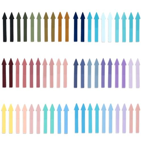 1200Pcs Arrow Colored Sticky Tabs for Office, School, and Annotating Books
