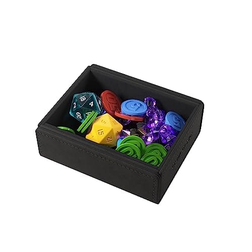 Gamegenic Token Keep - Premium Storage Box for Dungeon 1100+ & S 550+, Holds Dice & Cards, Black