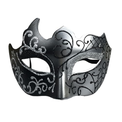 Masquerade Mask Set for Couple Mardi Gras & Halloween