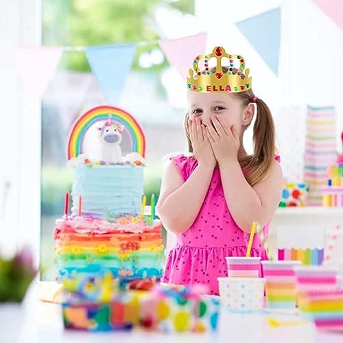 Decorative Paper Crowns for Birthday Party Hats - Kids