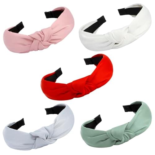 Women & Girls Stylish 5PCS Knotted Headbands