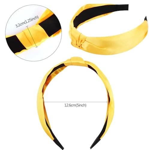 Women & Girls Stylish 5PCS Knotted Headbands
