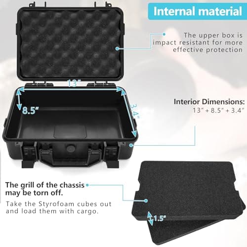 Sturdy 24 Slot Dice & Figurine Organizer Case, Perfect for Collectors and RPGs