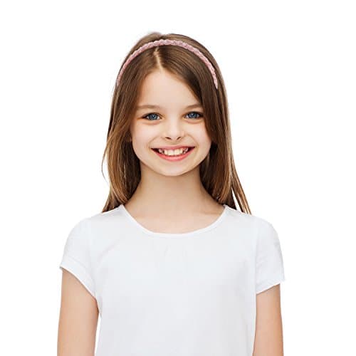 MTLEE Sparkly Crystal Beaded Headbands for Women (Classic Colors)