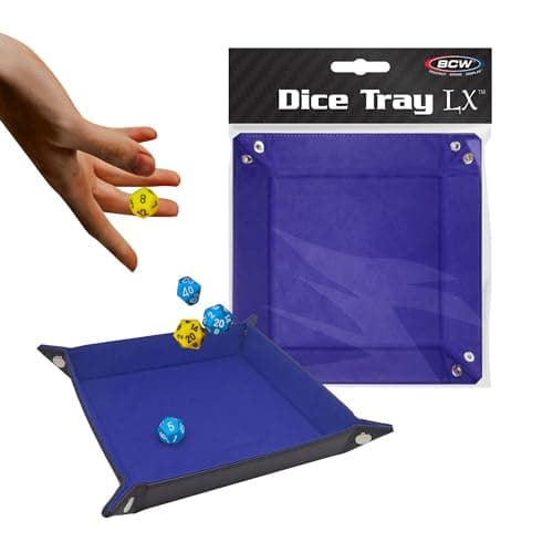 BCW Green 7x7 Inch Dice Tray for Dungeons and Dragons