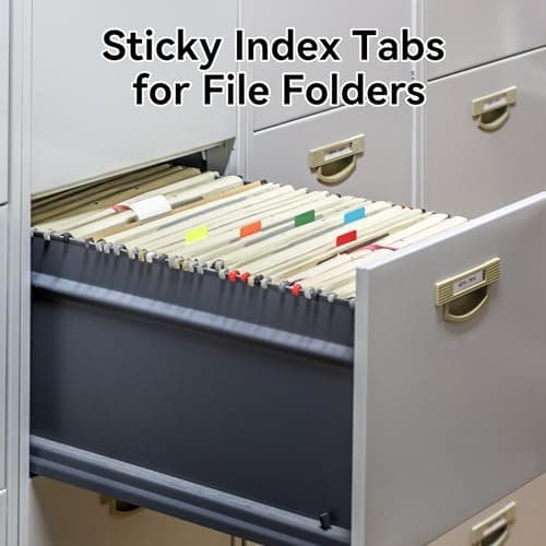 Sticky Note Tabs 480 Pieces, 1 Inch, 24 Sets 12 Colors for Books, Binders, Documents