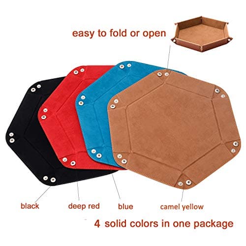SHYVIA Metal Dice Tray for RPG & DND Table Games