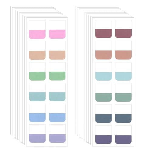 240pcs 1 inch Sticky Annotation Tabs for Books and Files
