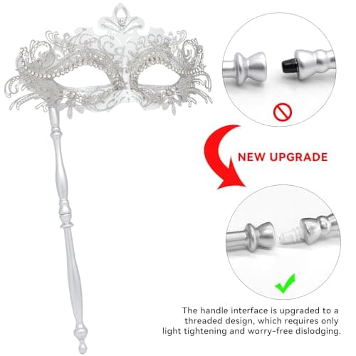 Coddsmz Venetian Mask for Women's Halloween Costume