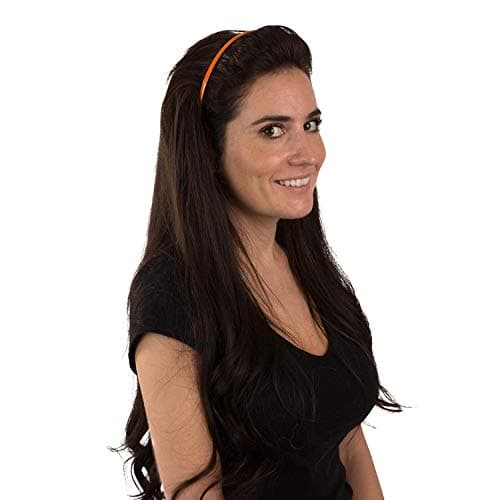 36 Piece Thin Colorful Plastic Headbands for Women