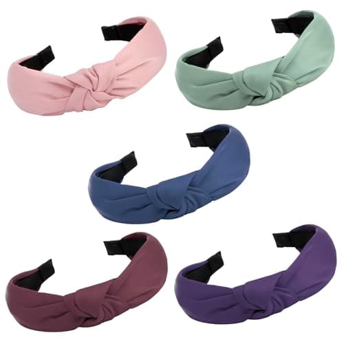 Women & Girls Stylish 5PCS Knotted Headbands