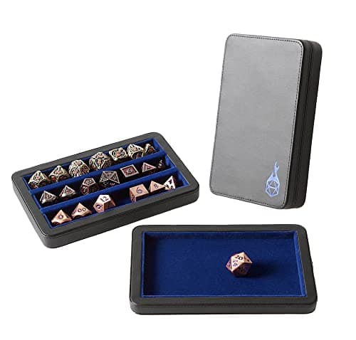 Forged Dice Co. Premium 3-Row Dice Case - Red