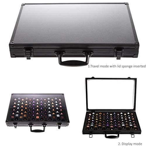 Dice Palace - 2-in-1 Dice Display & Storage Case for DND, Pathfinder, Call of Cthulhu Dice Sets