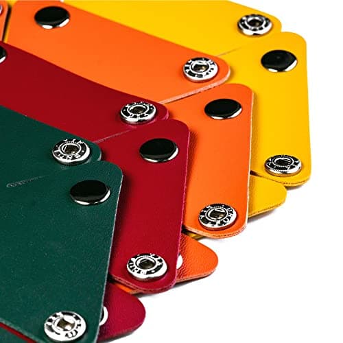 Small Dice Case & Storage Box PU Leather Foldable Round Dice Holder with Felt Tray
