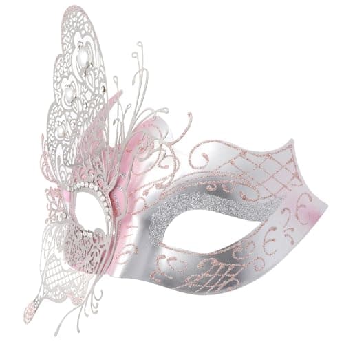 Coddsmz Mysterious Venetian Butterfly Lady Masquerade Mask for Halloween Party Evening Prom Ball