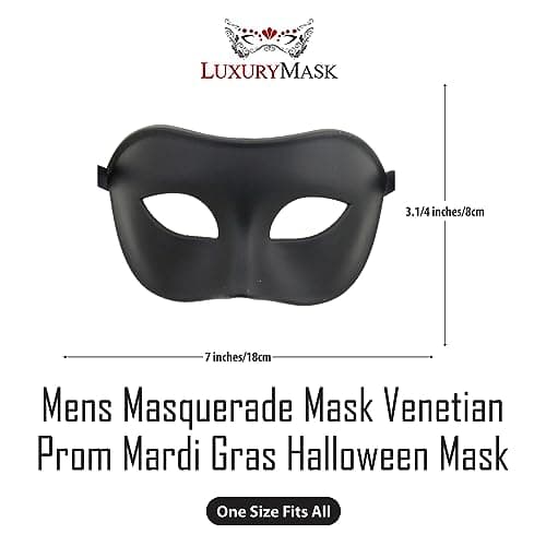 Antique Look Masquerade Mask for Men Halloween & Events