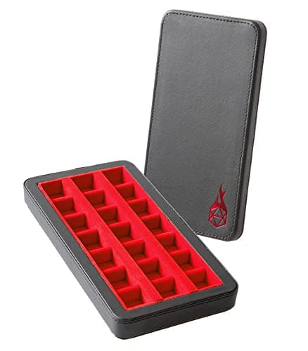 Forged Dice Co. Reliquary Divided Dice Case with Dice Tray for Polyhedral Dice Sets