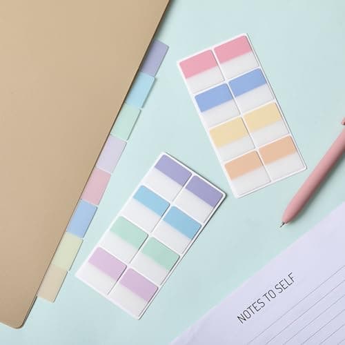 Mr. Pen 240 Pcs Pastel Sticky Index Tabs for Notebooks Binders Books