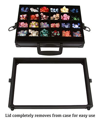 Forged Dice Co. Dice Display & Rolling Tray - Holds 480 Polyhedral Dice Sets