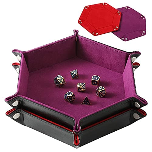 Portable Folding Dice Tray Set for RPG and Tabletop Gamers