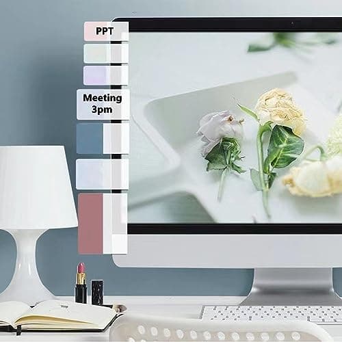 Morandi Tabs 2 Inch Sticky Index Tabs, Writable and Repositionable File Tabs Flags, Colored Page Markers 12Colors