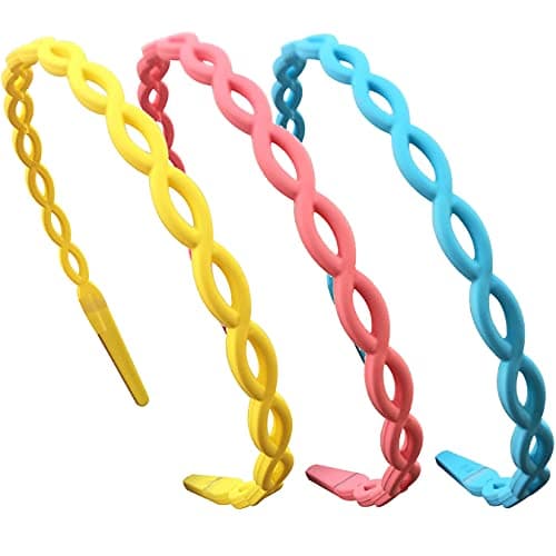 Springtime Colorful 12pcs Chain Headbands for Girls & Kids