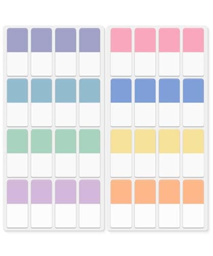 Mr. Pen 480 Pcs Pastel Sticky Index Tabs for Notebooks and Binders